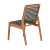SILLA TRACO CUERDA VERDE 56x62x85CM JATOBA - Muebles para el exterior, Uruguay | Vinibel, vista 4 de 5