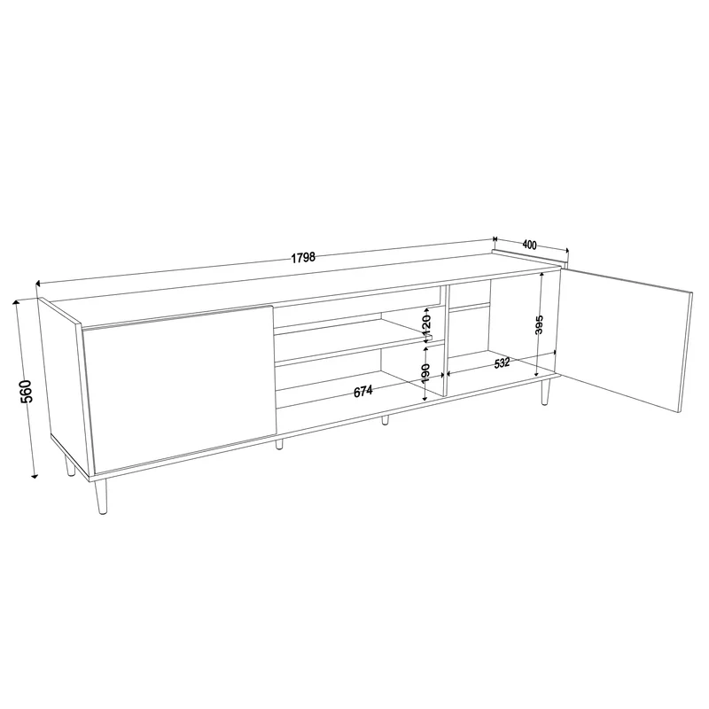 Rack Buffalo - Aparadores y recibidores, Uruguay | RM Muebles y Deco, vista 7