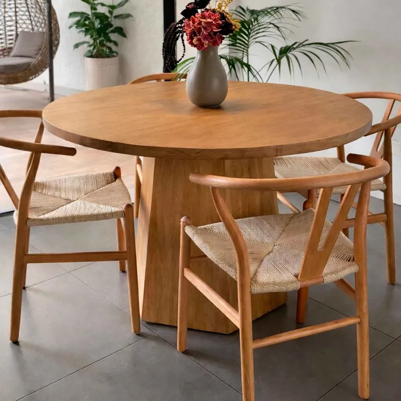 Mesa Polo - 80cm en Madera natural - Mesas de living, Uruguay | Walnut