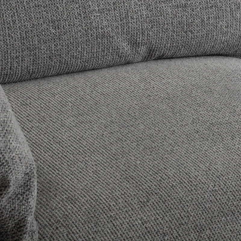 Sofá 3 Cuerpos Tela Gris Acapulco en Gris - Sillones y sofás, Uruguay | Divino, vista 6