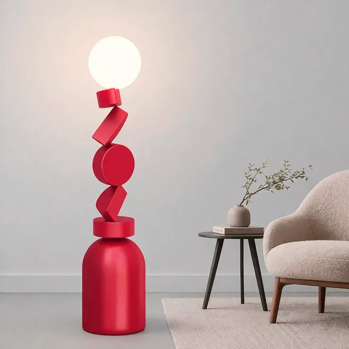LUMINARIA FRIDA RED en Rojo - Lámparas de pie, Uruguay | Berlina Store, vista 3
