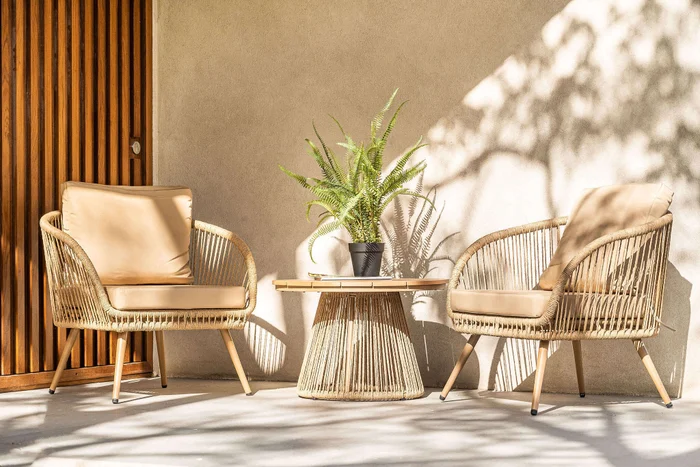 MESA MULTIFUNCION DIAMETRO 66 CMS - EXTERIOR en Madera natural - Muebles para el exterior, Uruguay | La Iberica, vista 12