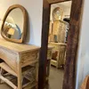 Espejo rústico en teca reciclada en Madera natural - Espejos, Uruguay | Balihai, vista 2 de 3