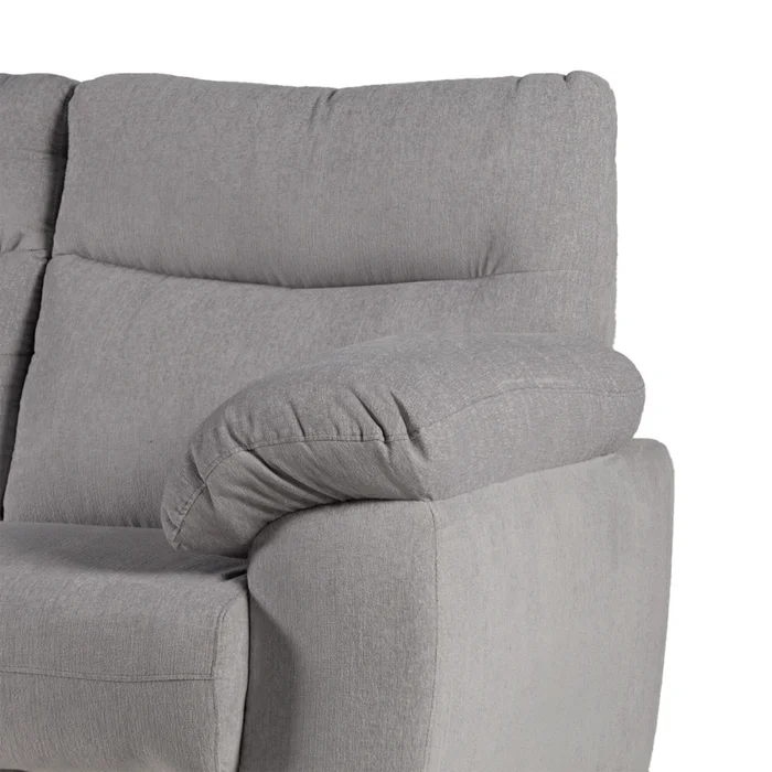 Sofá Aura - Tela Aquaclean Sustentable - 3 cuerpos - A fabricar en Gris - Sillones y sofás, Uruguay | Nyr, vista 6
