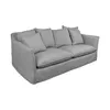 Sofá 3 Cuerpos Tela-premium Gris Bahama en Gris - Sillones y sofás, Uruguay | Divino, vista 2 de 4