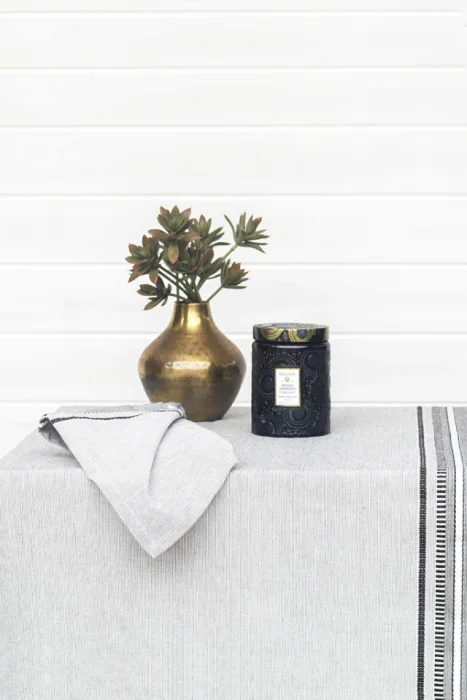 MANTEL MITI MITI GRISES en Gris - Textiles, Uruguay | Sentido Jose Ignacio