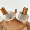 Juego de torre + 2 bowls + 2 espátulas con cuero - Decoración, Uruguay | Dreams On Time, vista 11 de 28