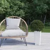 Macetero Piramidal 45 Blanco c/Plato, Alto 45cm x 21.5cm Ancho Boca x 15.6 Base, 20 lts en Blanco - Macetas, Uruguay | Champagne Home, vista 2 de 2