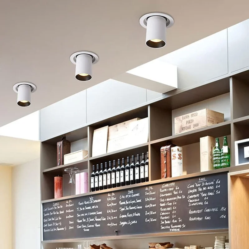 Downlight LED Empotrable Berna 12W Blanco en Blanco - Lámparas colgantes, Uruguay | Serlux, vista 3
