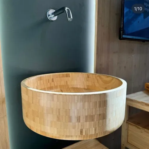 Bacha bamboo en Madera natural - Muebles, Uruguay | Uruguay Bamboo