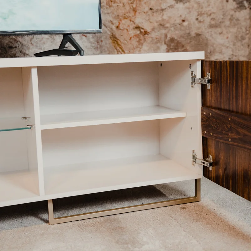 Rack Metalic Línea París en Multicolor - Muebles para TV, Uruguay | Ecowood, vista 4