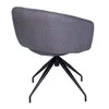 Silla De Oficina Tela-y-metal Gris Round en Gris - Escritorios y sillas de escritorio, Uruguay | Divino, vista 6 de 6