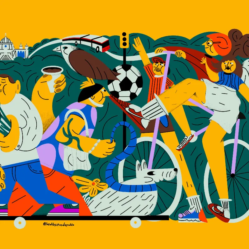 Ilustración 1 en Multicolor - Láminas, Uruguay | Mara Estudio