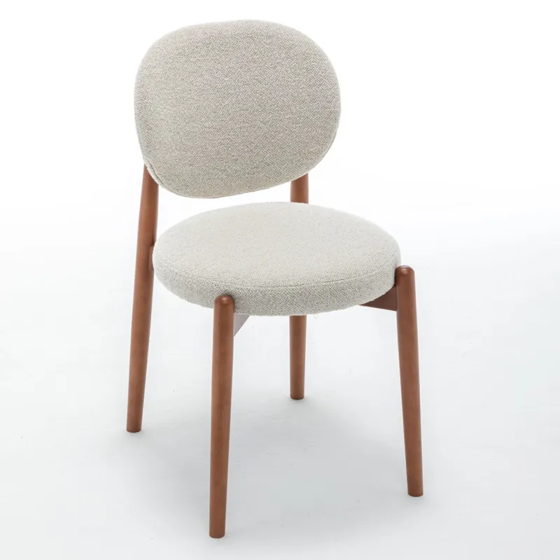 Silla De Comedor Madera Natural-beige Monza en Beige - Sillas, Uruguay | Divino