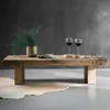 MESA DE CENTRO MALABRIGO MARRÓN RECTANGULAR - Mesas de comedor, Uruguay | Viasono, vista 1 de 3