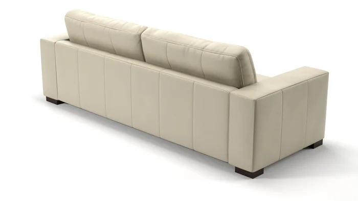SOFA 100% CUERO - MODELO DOMINI - 4 CUERPOS - PERLA MATE en Perla - Sillones y sofás, Uruguay | Champagne Home, vista 3