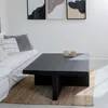 Mesa ratona en teca negra en Negro - Mesas de living, Uruguay | Entrecasa, vista 6 de 6
