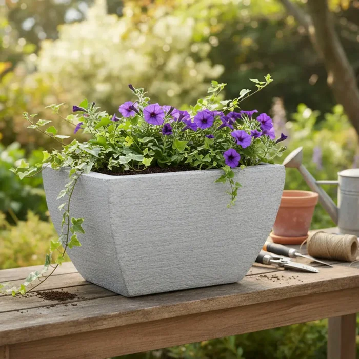 Jardinera de amurar 25cm - Macetas, Uruguay | Alta Gracia Deco, vista 2