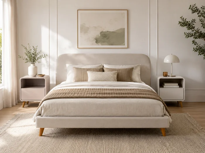 COMBO mesas de Luz Alba 9B – Beige - Mesas de luz, Uruguay | RM Muebles y Deco