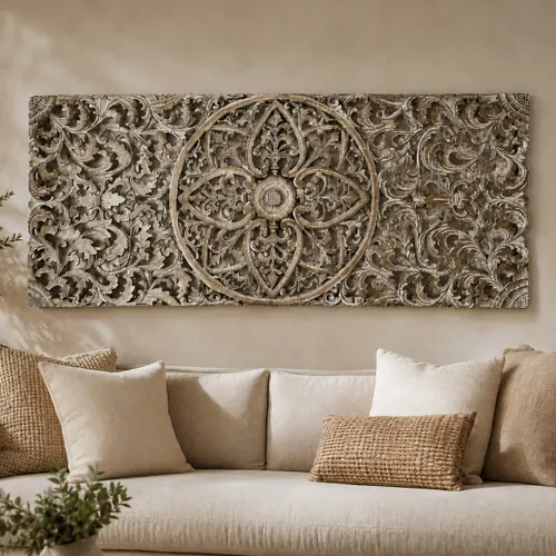 Talla 140x60 en Madera natural - Decoración, Uruguay | Camino a Casa