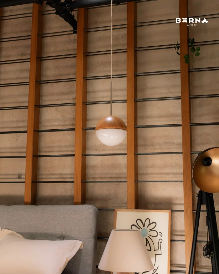 Lámpara Colgante Sintonia Especial en Madera natural - Lámparas colgantes, Uruguay | Berna home, vista 2