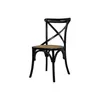 Silla de Comedor - Madera Negro Cruceta - Sillas, Uruguay | Berna home, vista 1 de 4