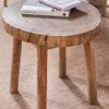 MESA AUXILIAR IRREGULAR TRONCO - OLMO en Madera natural - Mesas de luz, Uruguay | La Iberica, vista 6 de 14