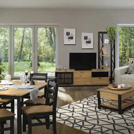 Mesa de living Linea Denise en Madera natural - Mesas de living, Uruguay | La Cueva Muebles, vista 13