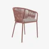 Silla Yanet cuerda terracota en Rojo - Sillas, Uruguay | Kavehome, vista 1 de 8