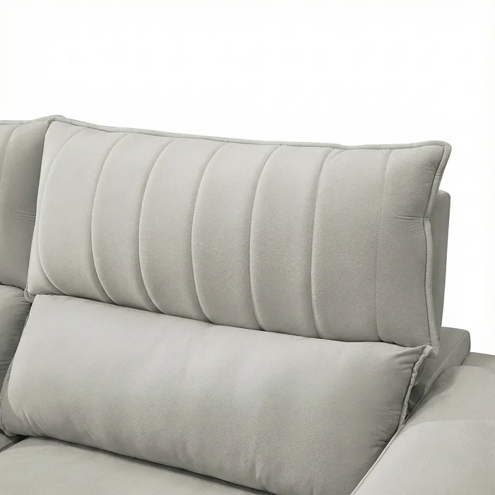 Sillón 3 cuerpos Retráctil Reclinable - Bariloche - Beige en Beige - Sillones y sofás, Uruguay | Rústico Hogar, vista 4