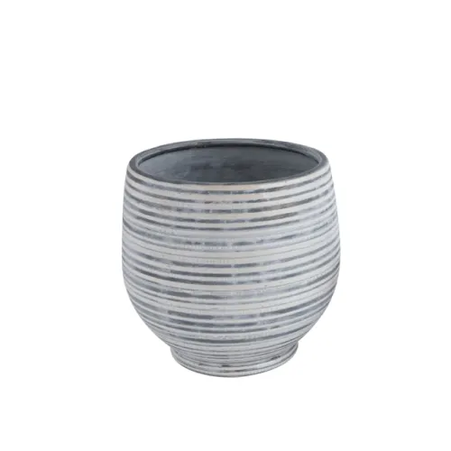 MACETERO GRIS 12CM en Gris - Jarrones, Uruguay | Sentido Jose Ignacio