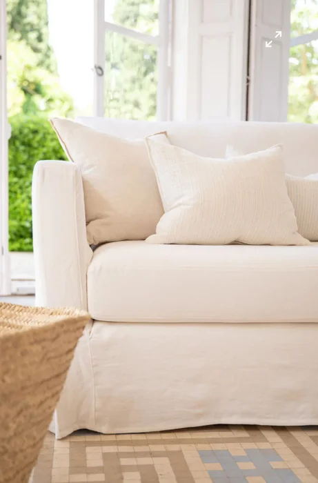 Sofá con funda City en Blanco - Sillones y sofás, Uruguay | Pieza Clave, vista 3