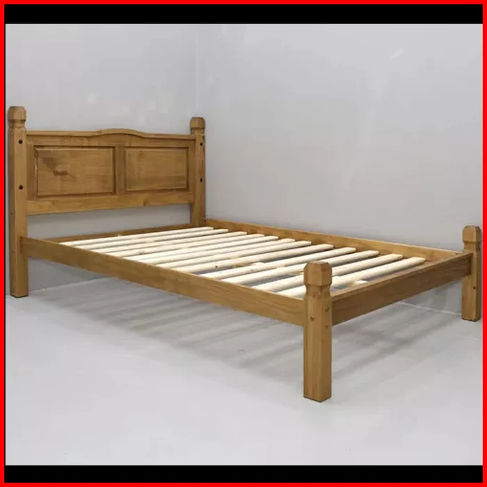 Cama 2 plazas estilo mexicano – 910.140 en Madera natural - Dormitorio, Uruguay | Punto Unión, vista 2