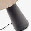 Lámpara de sobremesa Torrent de metal con acabado pintado en negro y pantalla de lino en Negro - Lámparas de mesa, Uruguay | Kavehome, vista 2 de 4