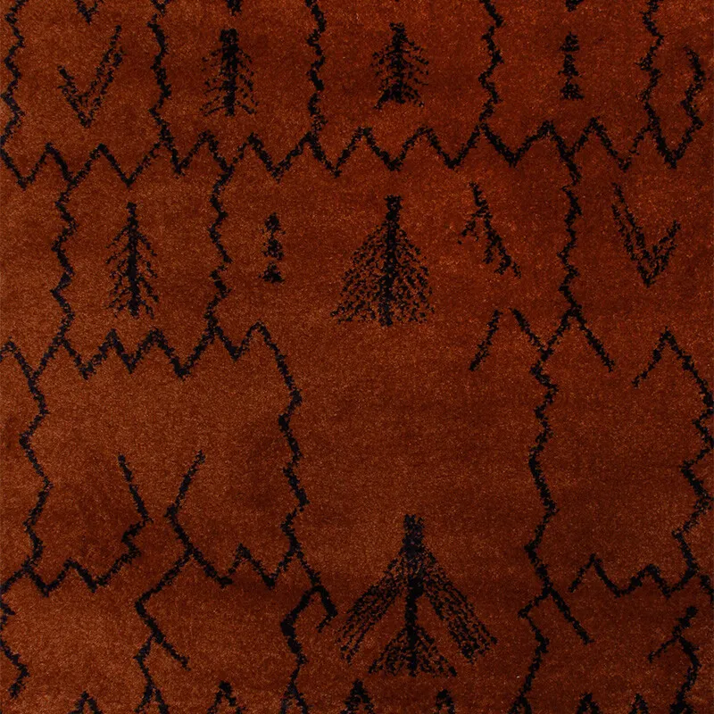 ALFOMBRA ROYAL NOMADIC RON/5404/1H95/ 160X230 COPPER/CHOCOLATE - Alfombras, Uruguay | Vinibel