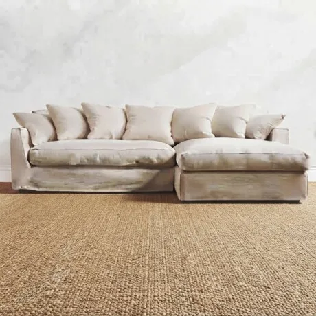 Sillón Modulado Tamar Crudo en Gris - Sillones y sofás, Uruguay | Aihaus