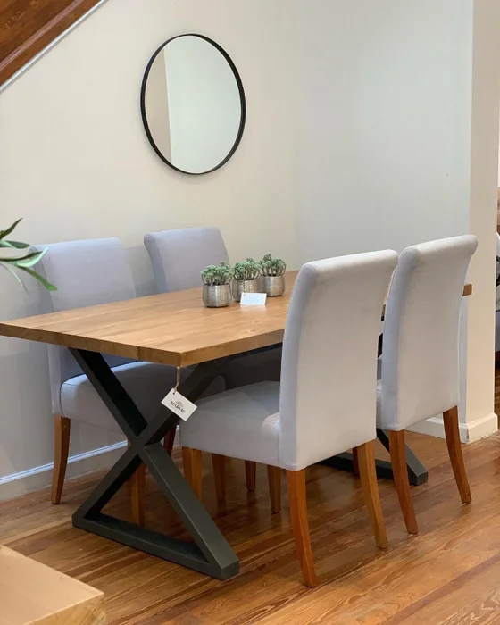 Mesa Comedor Clau en Marrón - Mesas de comedor, Uruguay | Marvic