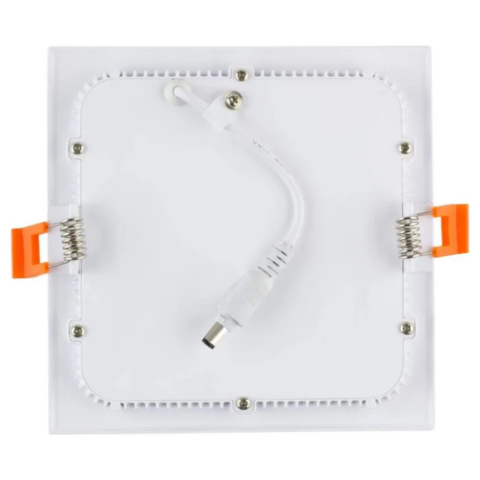Panel LED Cuadrado de Empotrar 12W Luz Cálida - Lámparas colgantes, Uruguay | Serlux, vista 4