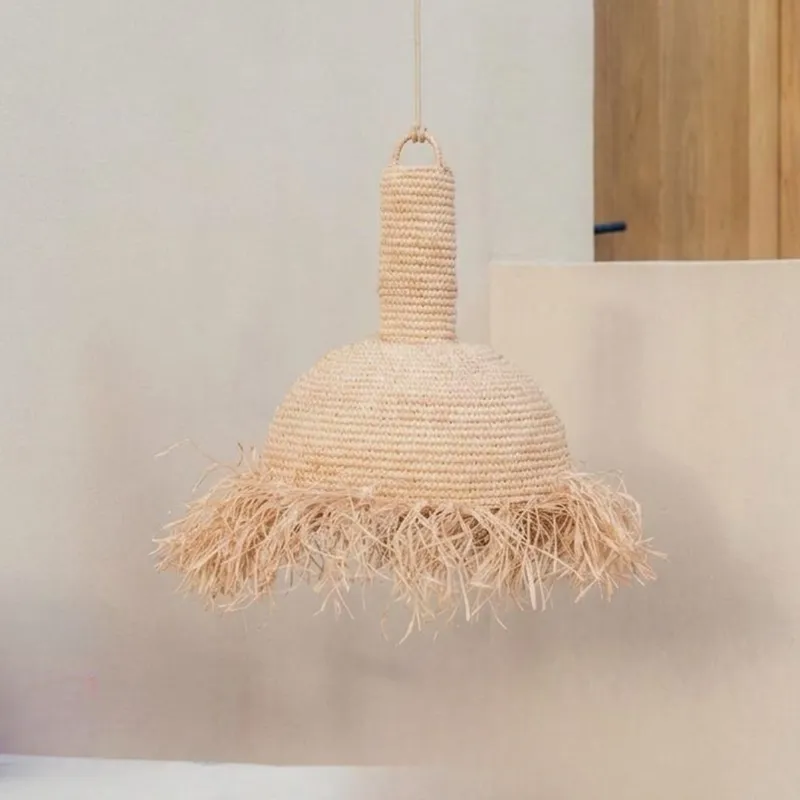 Lámpara Kita Grande en Beige - Lámparas colgantes, Uruguay | Casakos