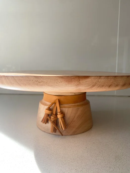 Pie de Torta alta triple fleco– 30cm - Decoración, Uruguay | Dreams On Time