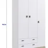Ropero Infantil Blanco - Roperos y placares, Uruguay | RM Muebles y Deco, vista 3 de 4