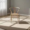 Silla De Comedor Madera Natural-beige Wishbone en Beige - Sillas, Uruguay | Divino, vista 1 de 3