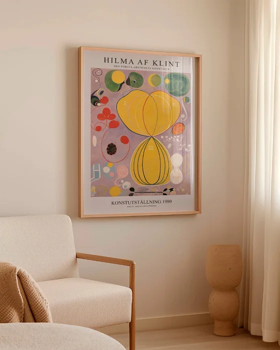 Hilma Af Klint - The Ten Largest No7 en Multicolor - Láminas, Uruguay | La Cuadrería, vista 2