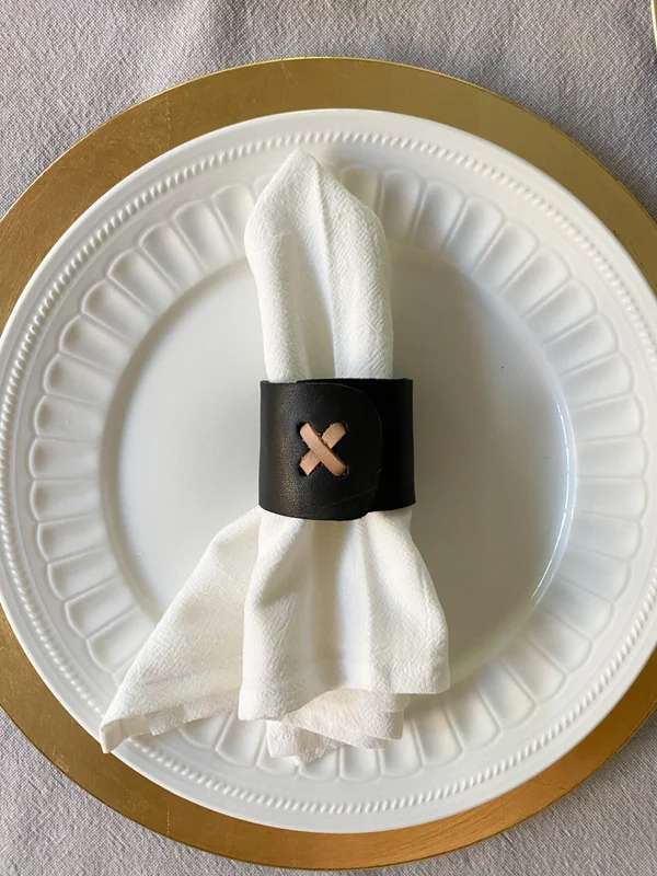 Servilleteros rígidos en nergo – Kit x6 en Blanco - Textiles, Uruguay | Dreams On Time, vista 5