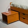 Cama Madera Maciza Con Cajones - 1 plaza - Linea floro - Blanco - Dormitorio, Uruguay | Ecowood, vista 4 de 10