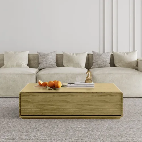 MESA DE CENTRO WINK BEIGE RECTANGULAR - Mesas de comedor, Uruguay | Viasono
