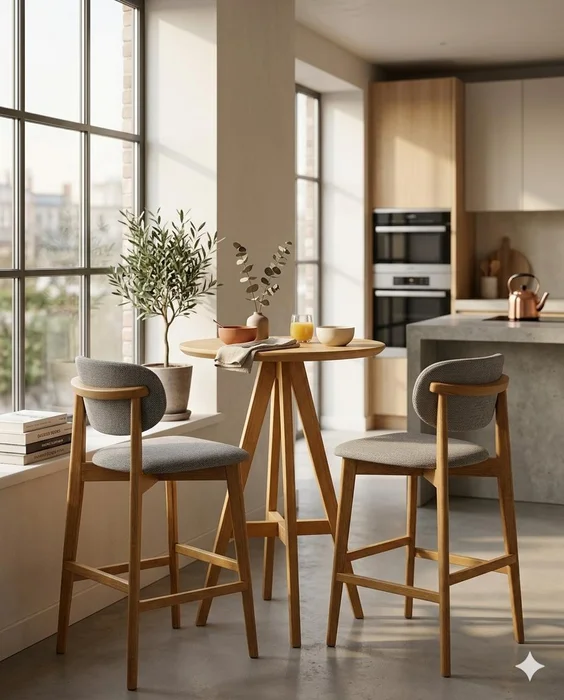 BANQUETA AXIS Miel y Gris claro T327C en Amarillo - Muebles, Uruguay | Indrana, vista 6