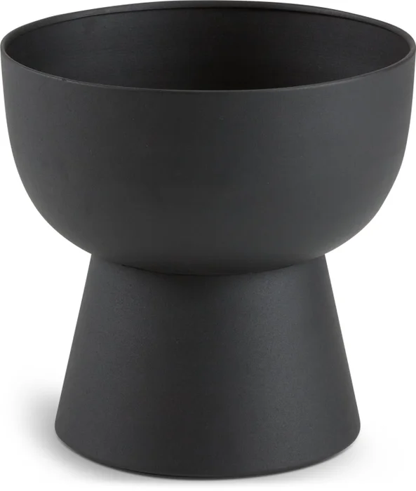 Maceta LOMVI Ø30xA30 negro en Negro - Muebles para el exterior, Uruguay | JYSK, vista 2