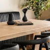 SILLON DE COMEDOR FERRARO - CUERO ITALIANO NEGRO - 1.53 MTS en Negro - Sillones y sofás, Uruguay | La Iberica, vista 18 de 18