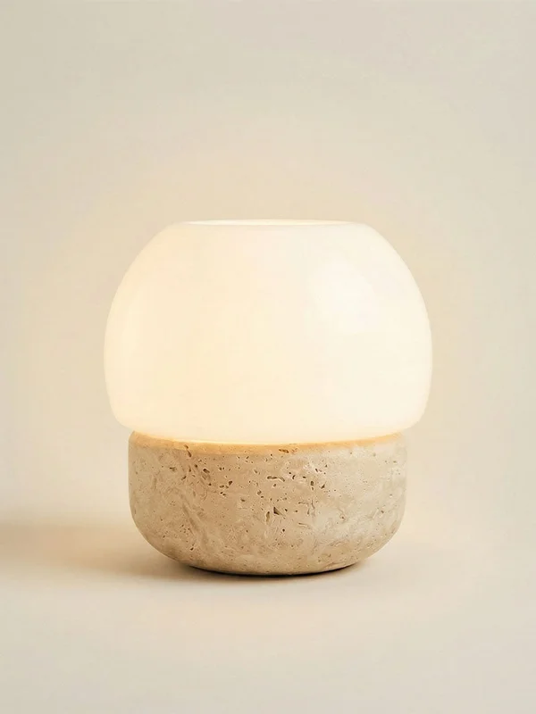 LÁMPARA HONGUITO TRAVERTINO en Multicolor - Lámparas de mesa, Uruguay | Cabana, vista 3